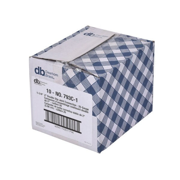 Coupling 1.25x2 to Slip 20Ga