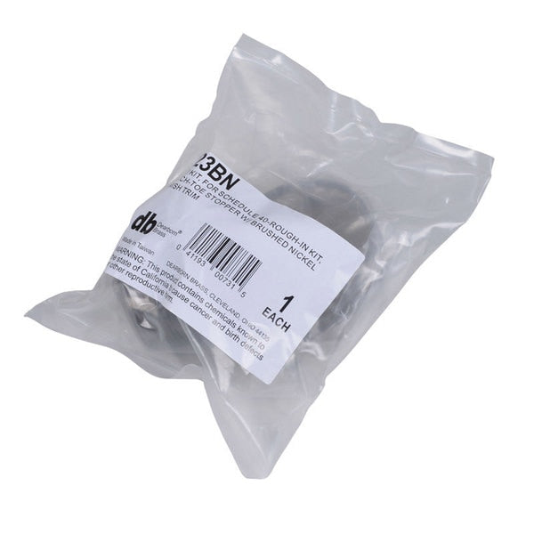 W and O Tk Tt Brush Nickel