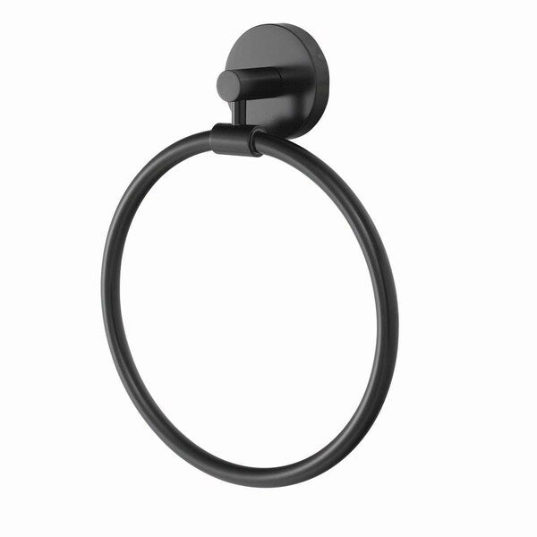 Neo Towel Ring, Matte Black