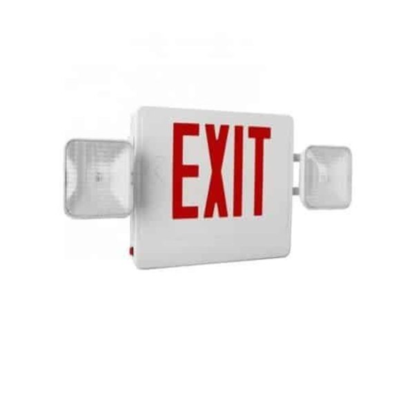 Red LED, Emergency EXIT Combo, Univ, FACE