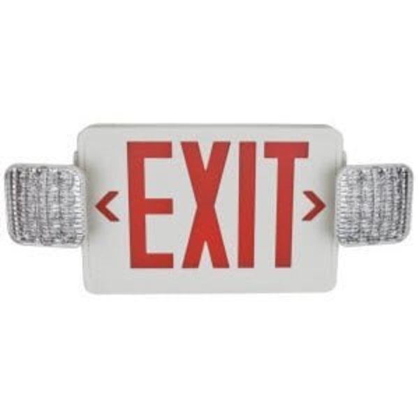 Red LED, Emer Exit, Combo, Univ, F Wh Remote