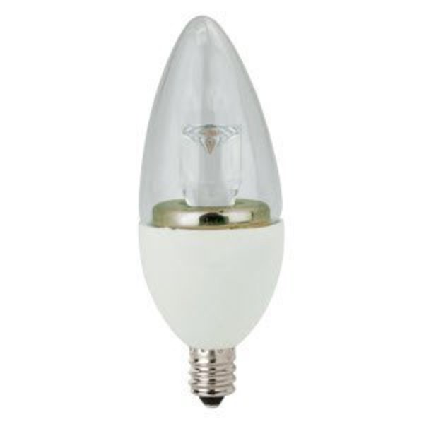 LED, 4W B11 ND 2700K E12, Blunt Tip