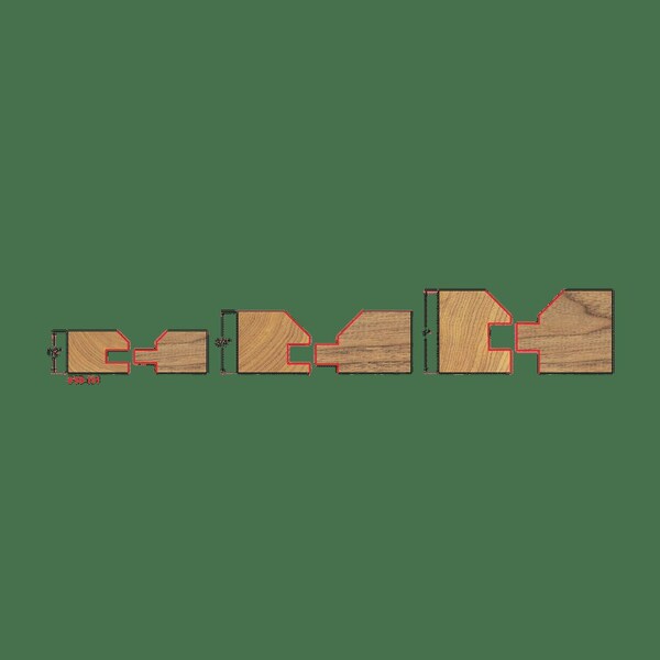 V-Panel Bit Set, 2-11/64