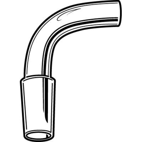 STJ Lyph-Lock Flask Adapter, for 3/4
