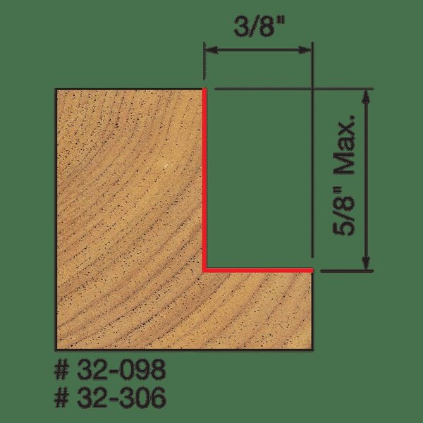 Rabbeting Bit, 1-1/4