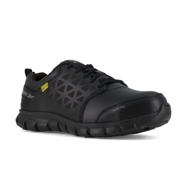 Size 11-1/2 Women's Athletic Shoe Alloy Work Shoe, Black