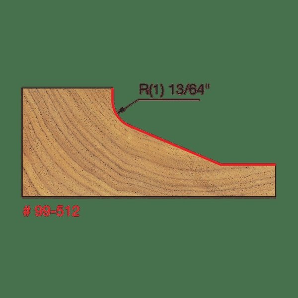 Raised Panel Bit (Quadra-Cut), 2-3/4
