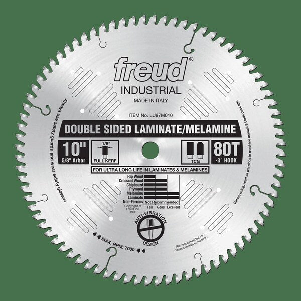 Double Sided Laminate/Melamine Blade, 10