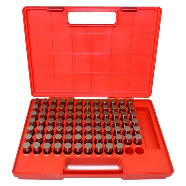 82 Piece M5 Minus Pin Gage Set .751-.832