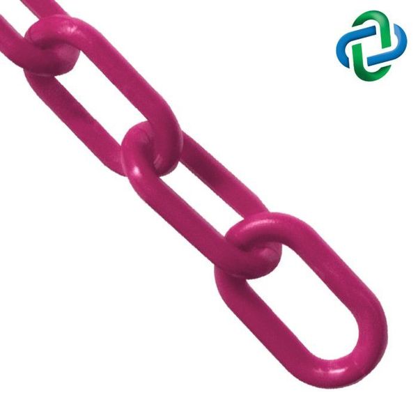 Magenta Plastic Chain 4