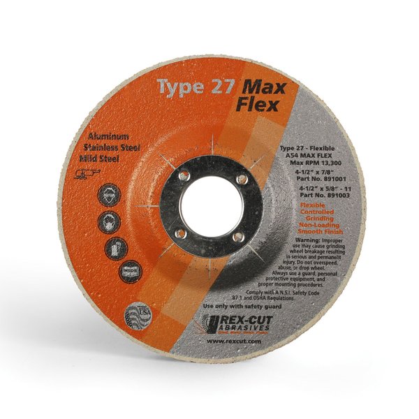 Max Flex Grinding Disc 4 1/2 x 7/8 T27 M