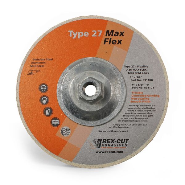 Max Flex Grinding Disc 7 x 5/8-11 T27 Ma
