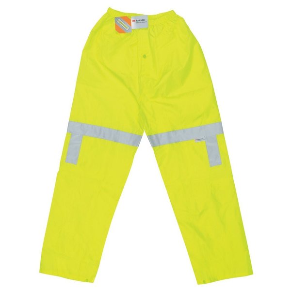 Hi-Vis Rain Pants, Hi-Vis Yellow/Green, 3XL