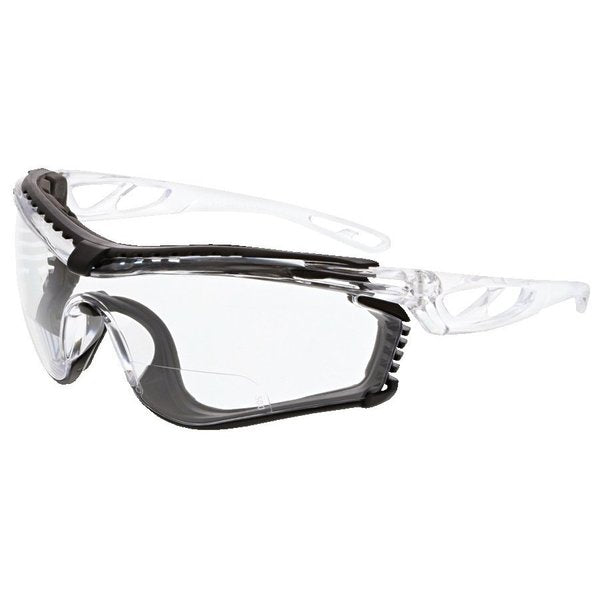 Safety Glasses, Gray Polycarbonate Lens, Anti-Fog