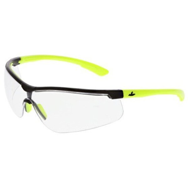 Safety Glasses, Gray Polycarbonate Lens, Anti-Fog