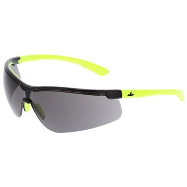 Safety Glasses, Gray Polycarbonate Lens, Anti-Fog