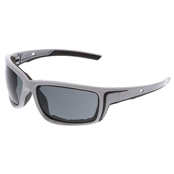 Safety Glasses, Gray Polycarbonate Lens, Anti-Fog