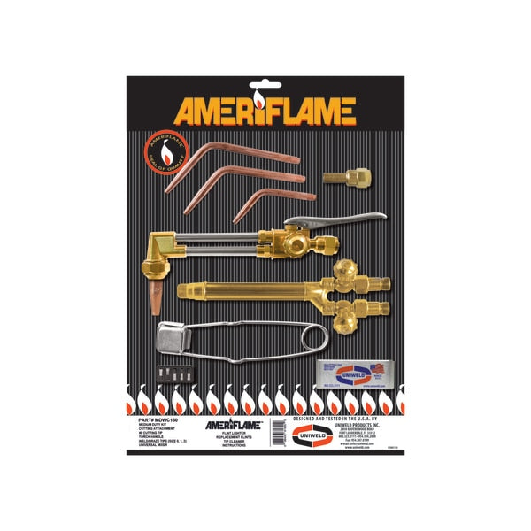 Weld/Braze/Cut Kit, 9Pc