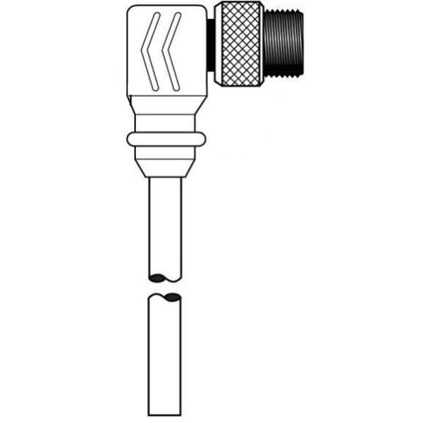MIN-SYNC SGL END M 90 9 PL 20FT PVC
