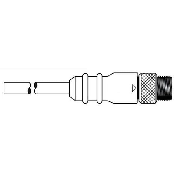 MIN-SYNC SGL END M STR 10 PL 12FT PVC