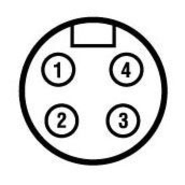 MIN-SYNC SGL END M STR 4 PL 6FT PVC