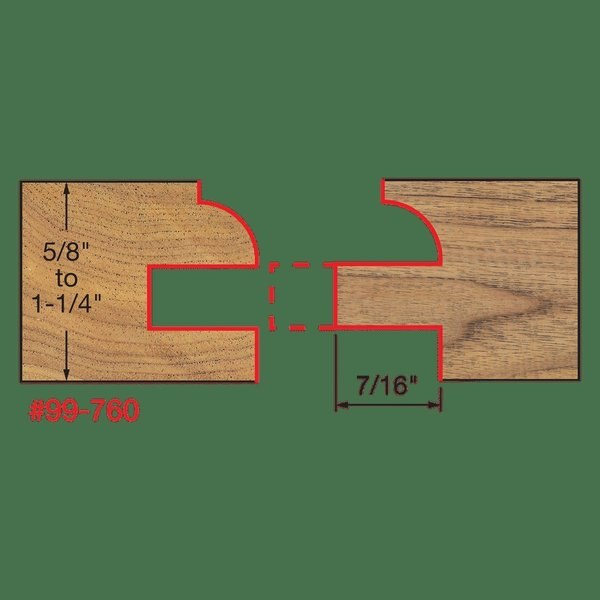 Premier Adjustable Rail and Stile Bit-Ro