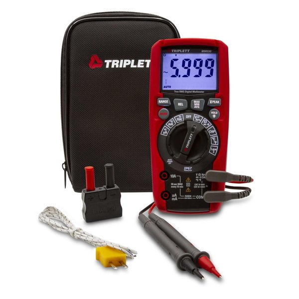 MM650 CAT IV TRMS DMM with Certificate o