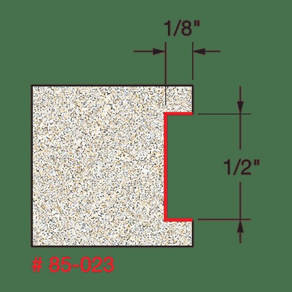 Depth Inlay Bit, 1/8