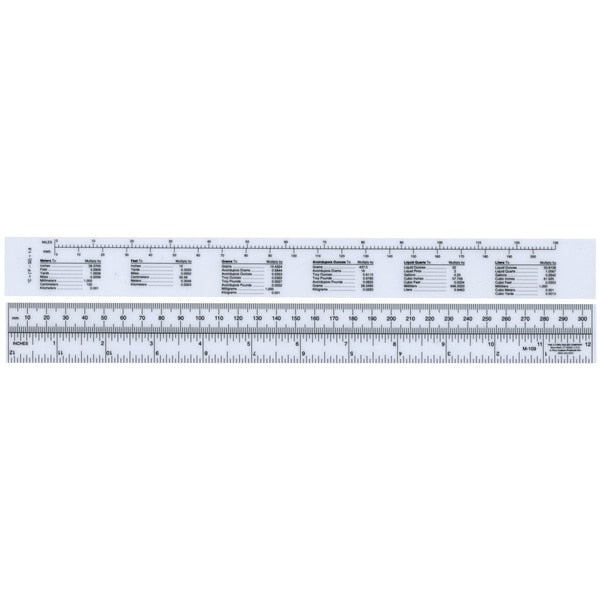 Rulers, 30cm x 12