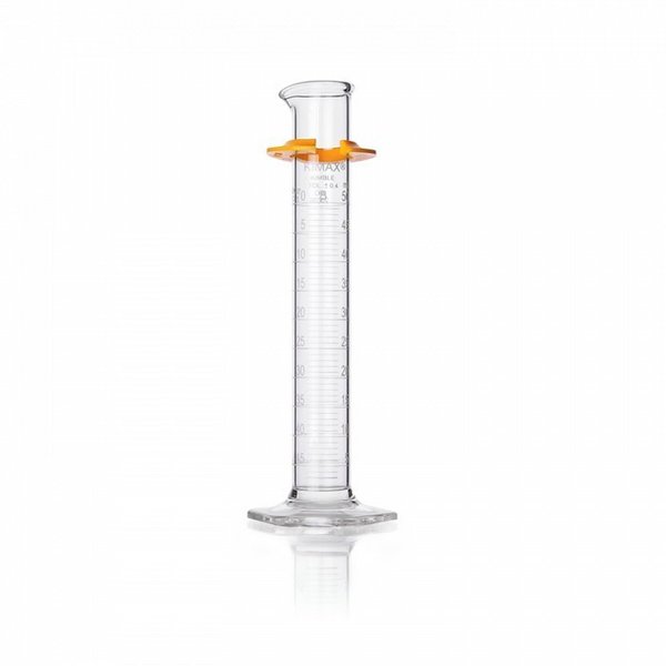 Class B Double Metric Scale Glass Cylind