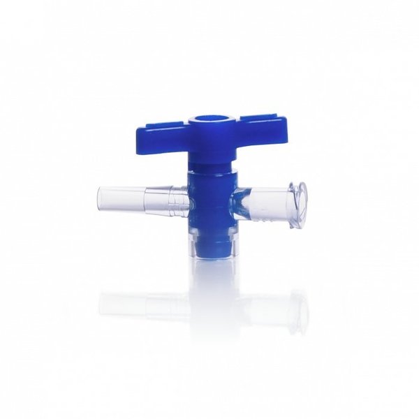 One-Way Stopcock Valve, Polycarbon, PK 50