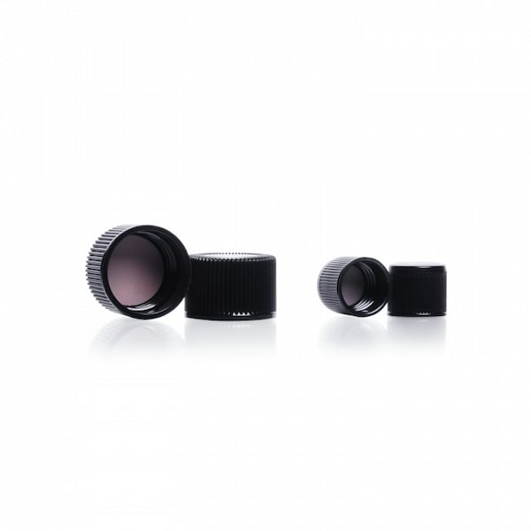 Black Phenolic Cap, w/PTFE-Faced R, PK144