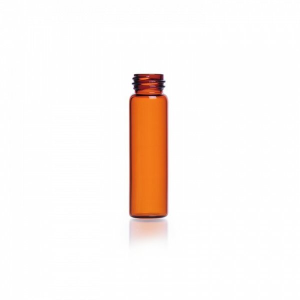 Amber Screw Thread Vials without, PK200