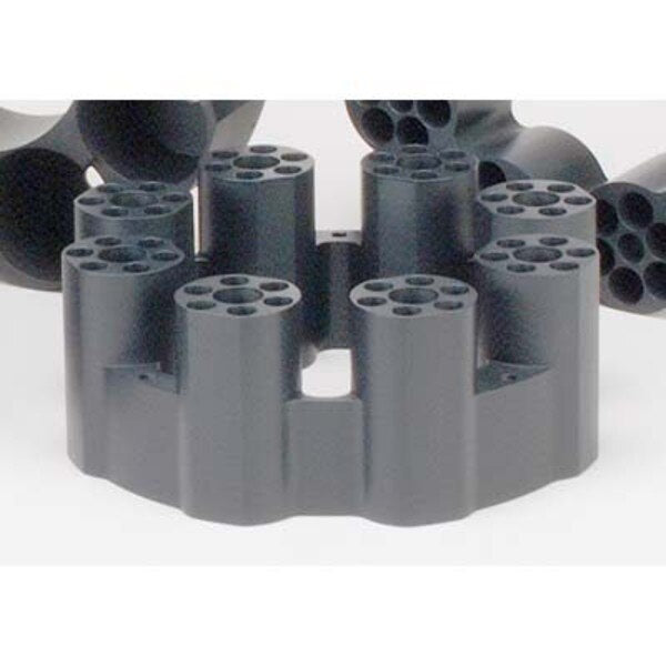 Sample Tube PTFE-Coated Aluminum Block 1
