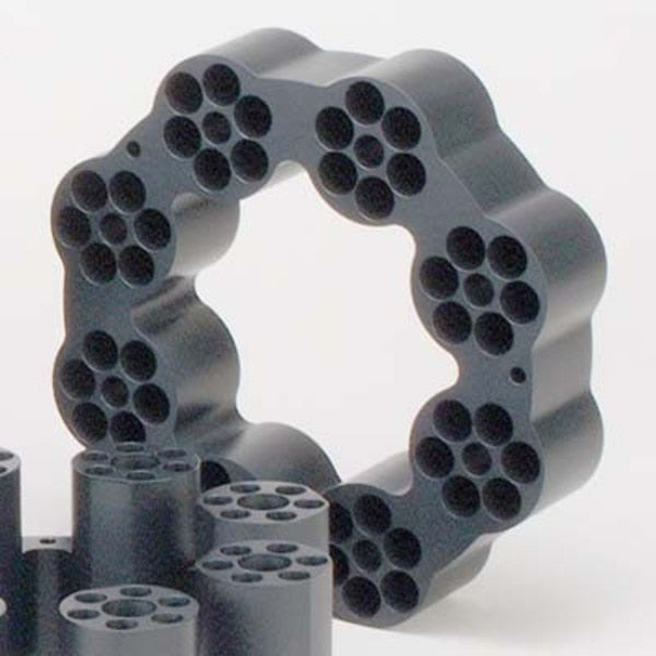 OD Sample Tube PTFE-Coated Aluminum Bloc
