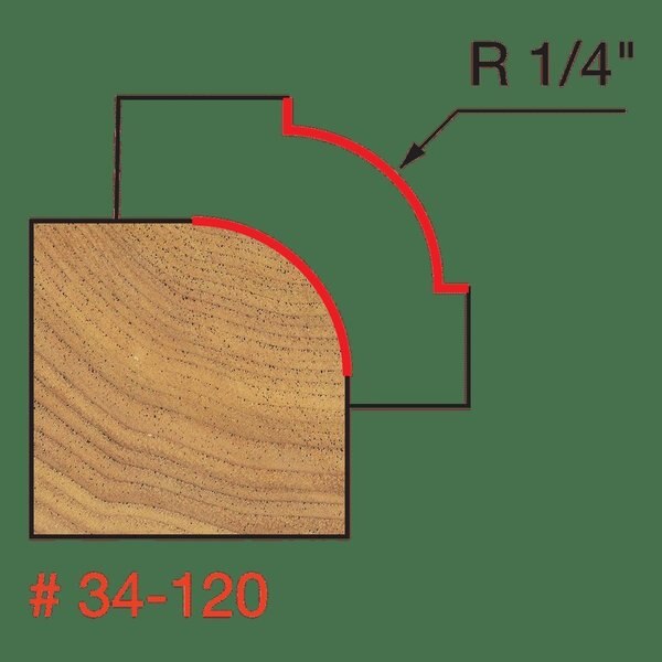 Radius Rounding Over Bit (Quadra-Cut), 1