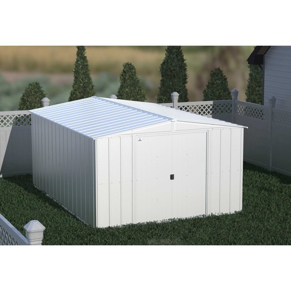 Shed, Gray, Assembled