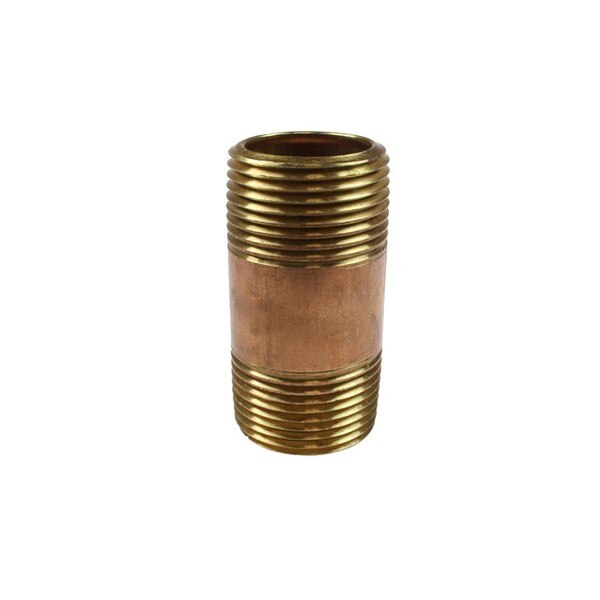 Brass Long Nipple 1/4