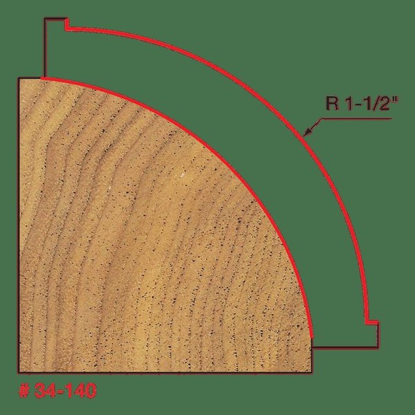 Radius Rounding Over Bit (Quadra-Cut), 1