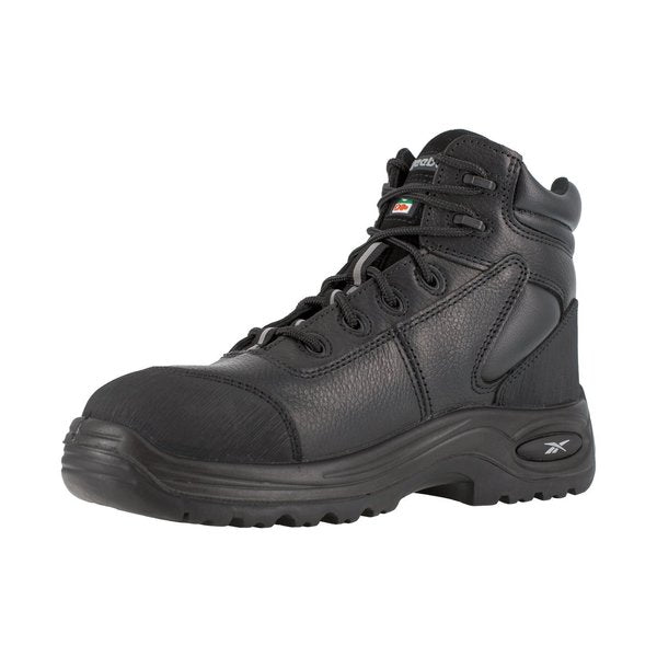 Size 9 Women's 6 in Work Boot Composite Safety Footwear, Black