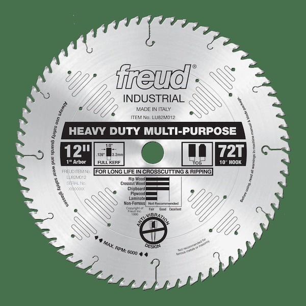 Heavy Duty Multi-Purpose Blade, 12