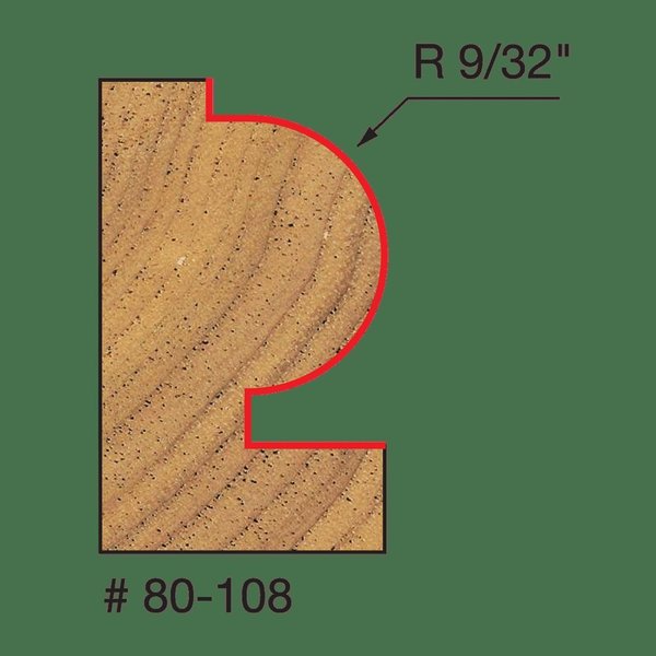 Radius Traditional Beading Bit, 9/32