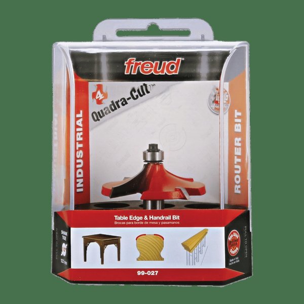 Table Edge and Handrail Bit, Quadra-Cut