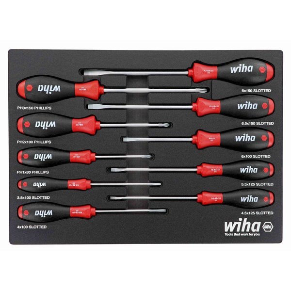 SoftFinish Cushion Grip Screwdriver Tray