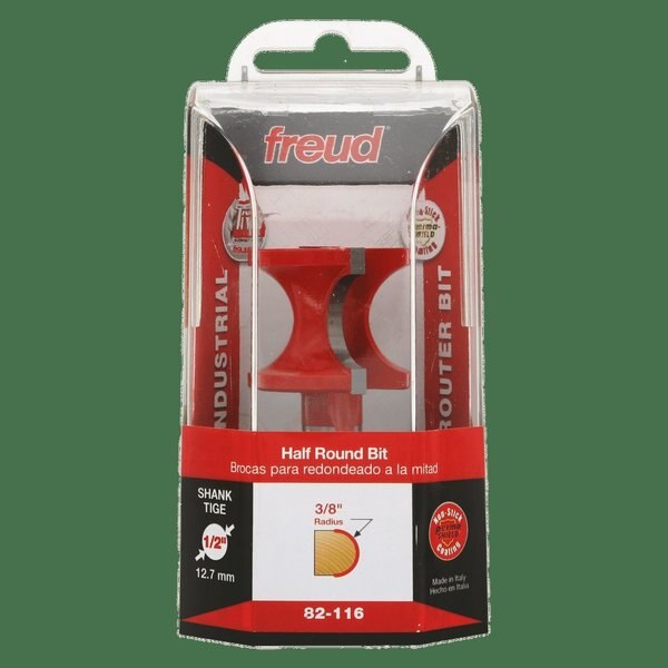 Radius Half Round Bit, 3/8