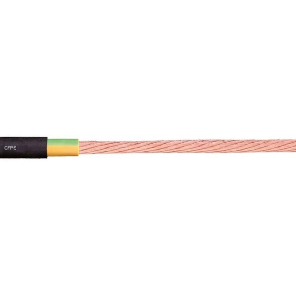 Power Cable, TPE, 0.24 in dia, Signal Black