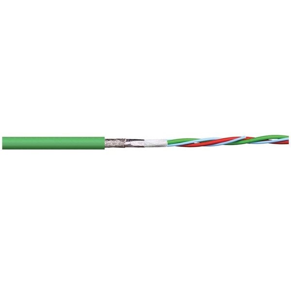 Bus Cable, PUR, 50 V, 0.28 in dia, Red