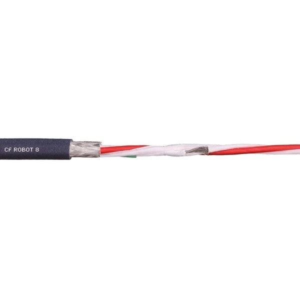 Bus Cable, PUR, 50 V, 0.33 in dia, Blue