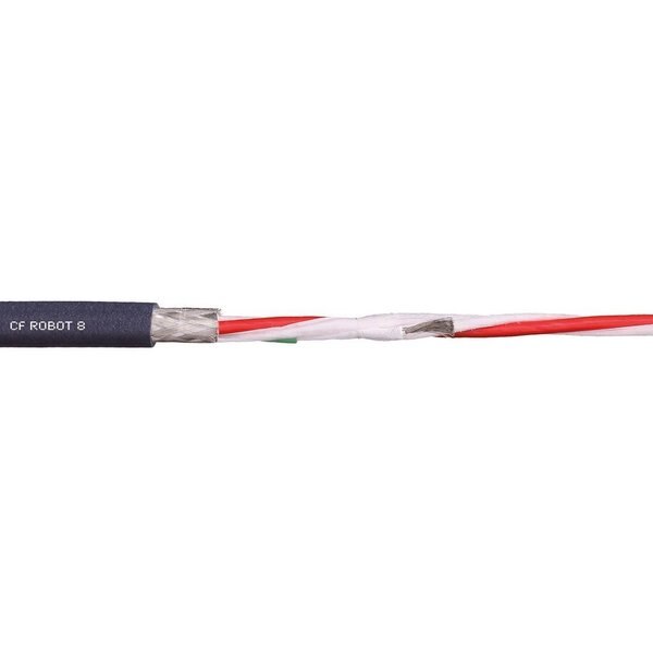 Bus Cable, PUR, 50 V, 0.3 in dia, Blue