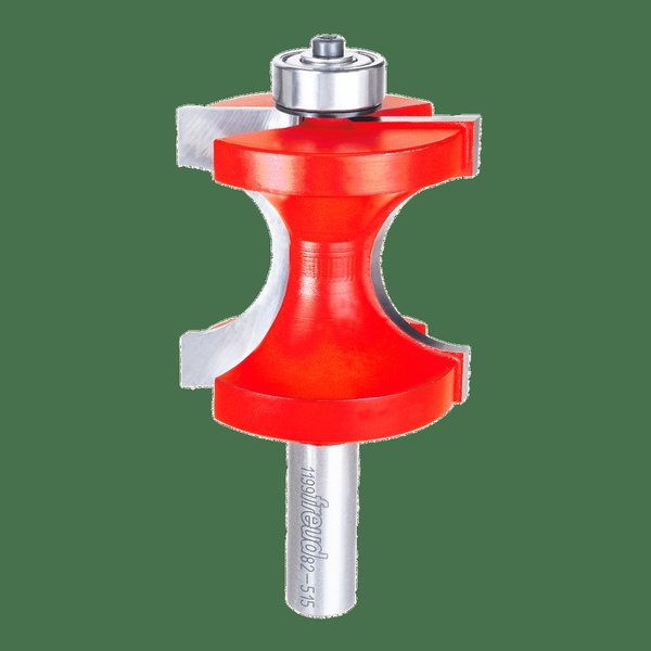 Radius Half Round Bit with Bearing, 5/8